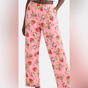 Strawberry Shortcake Women's Sleep Pant Pajamas Lounge 3X NWT Pink Pockets